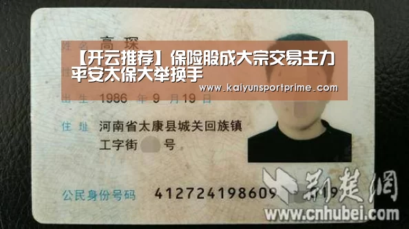 【开云推荐】保险股成大宗交易主力 平安太保大举换手(图3) 开云入口